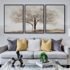 Dekoratif Yağlı Boya Görünümlü Ahşap Tablo