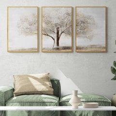 Dekoratif Yağlı Boya Görünümlü Ahşap Tablo