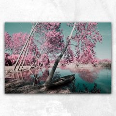 Portekiz Parkı Soyut Kanvas Tablo