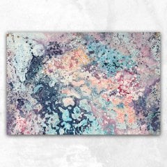 Lekeli Soyut Kanvas Tablo