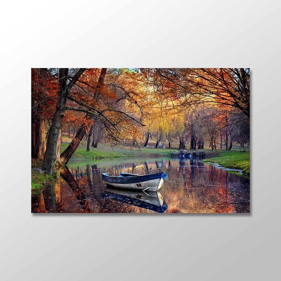 Sonbahar  Manzarası Kanvas Tablo MTK903