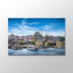 İstanbul Manzara Kanvas Tablo - MTK909