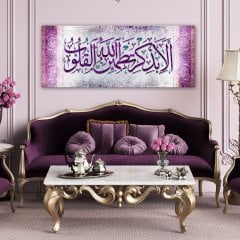 Kalpler Ancak Allah'ı Anmakla Huzur Bulur KAnvas tablo.