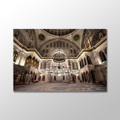 Eyüp Sultan Camii İçi Kanvas Tablo - MTK917