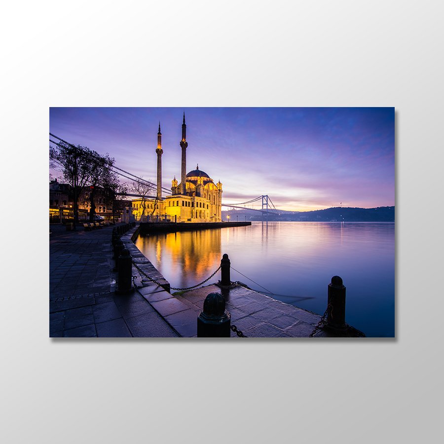 Ortaköy Manzara Kanvas Tablo - MTK920