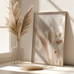 Çerçeveli 3 lü Tablo Seti Modern Duvar Dekoru