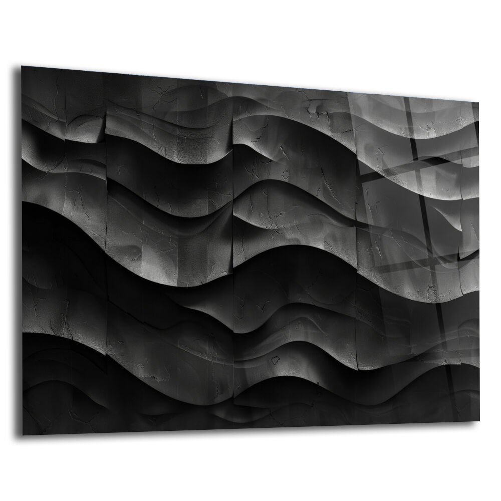 3 Boyutlu Cam Tablo – Yüksek Parlaklık Modern Duvar Dekoru