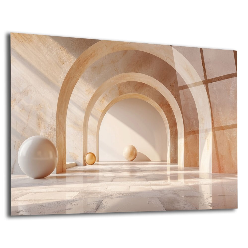 3 Boyutlu Cam Tablo – Yüksek Parlaklık Modern Duvar Dekoru