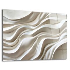 Temperli Cam Üzerine 3 Boyutlu Tablo