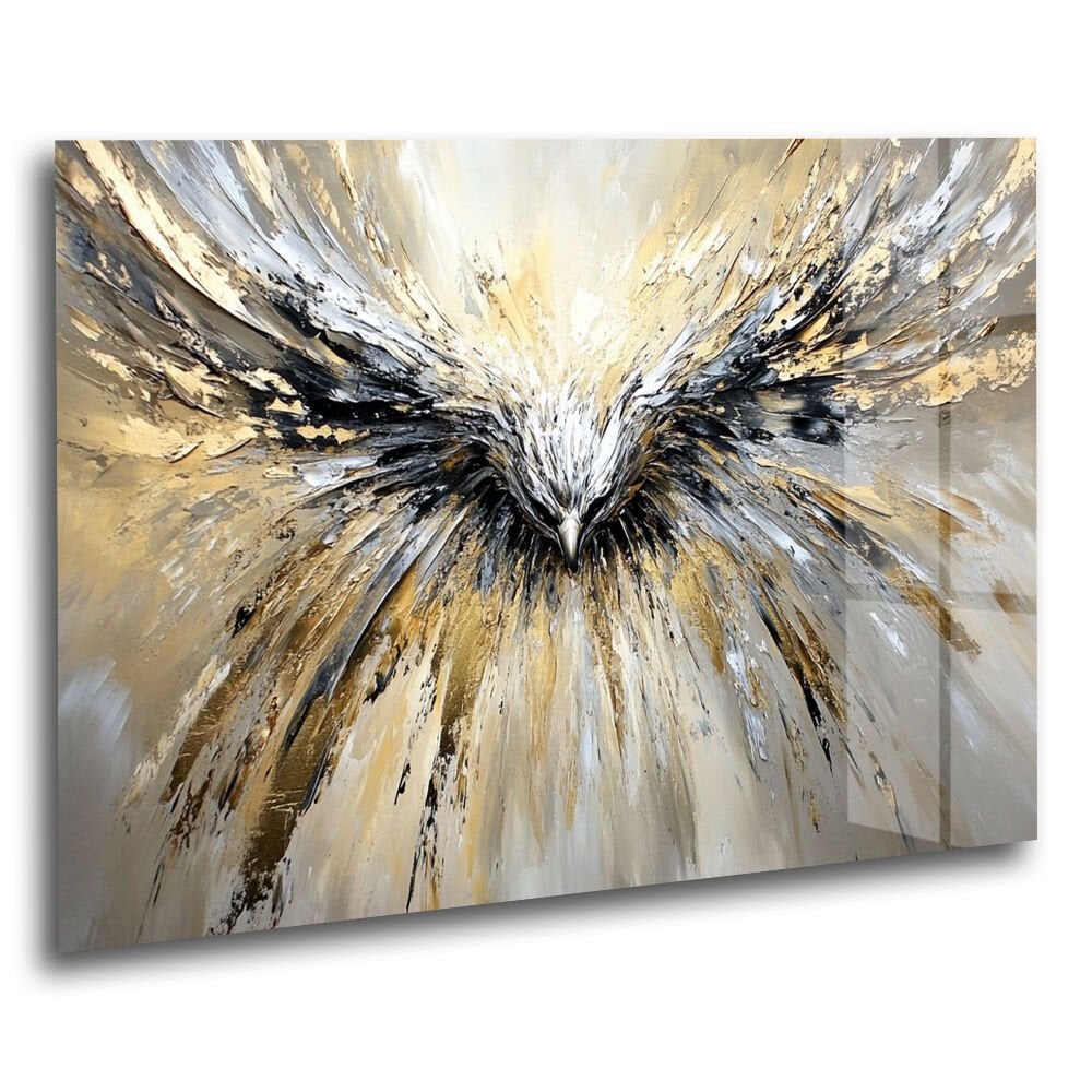 Modern Cam Tablo – Temperli Cam Duvar Sanatı