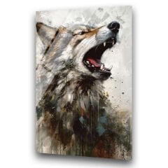 Kurt Cam Tablo Yaülı Boya Efektli – Temperli Cam Duvar Sanatı