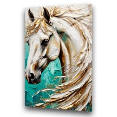 At Cam Tablo – Temperli Cam Duvar Sanatı