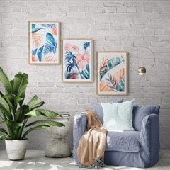 Çerçeveli Ahşap Tablo Seti - 5b6c43061b324
