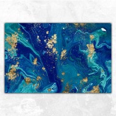 Sıvı Mermer Deseni Soyut Kanvas Tablo