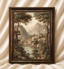 Vintage  Çerçeveli Tablo, Klasik Antik Çerçeveli Tablo Modelleri