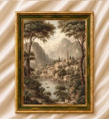 Vintage  Çerçeveli Tablo, Klasik Antik Çerçeveli Tablo Modelleri