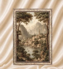 Vintage  Çerçeveli Tablo, Klasik Antik Çerçeveli Tablo Modelleri